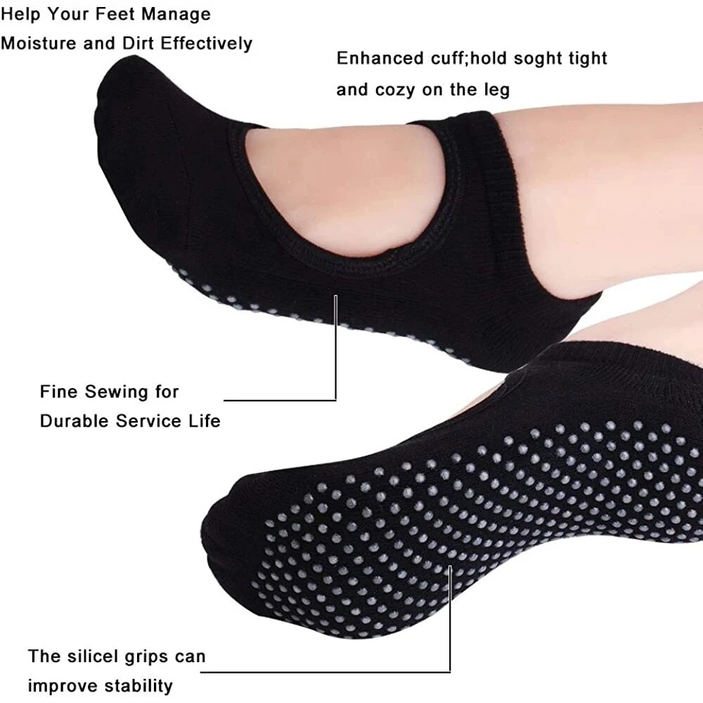 คุณภาพสูงผู้หญิงถุงเท้าโยคะ An - Medias Para Pilates Y Yoga บทวิจารณ์และราคา