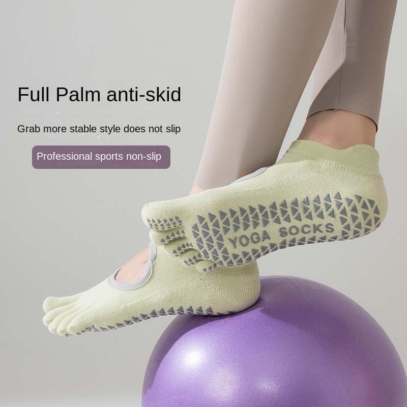 ถุงเท้าโยคะห้านิ้วสำหรับผู้หญิ - Medias Para Pilates Y Yoga บทวิจารณ์และราคา