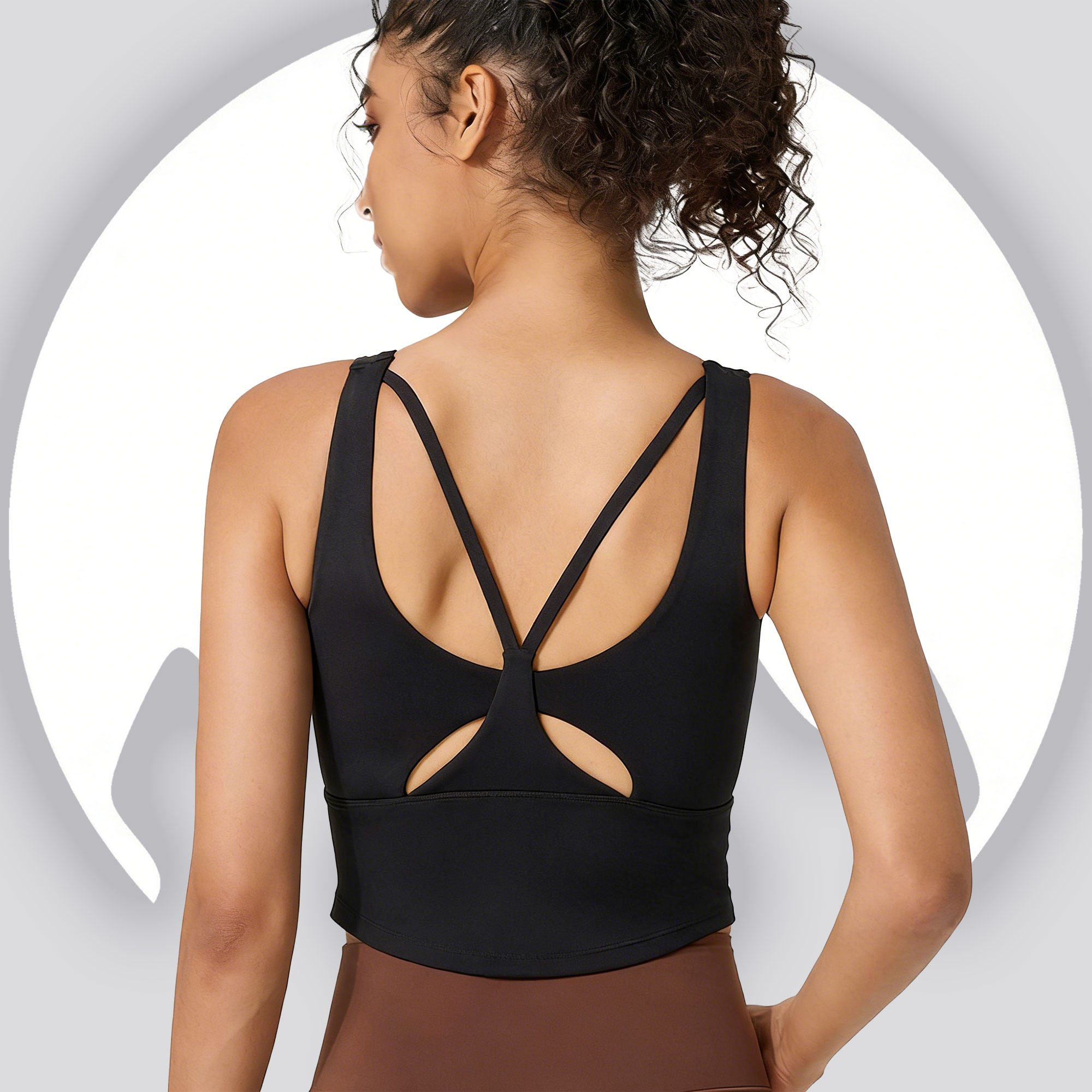 เสื้อชั้นในกีฬาโยคะแบบฟิกซ์คัพ - Pilate Yoga Workout บทวิจารณ์และราคา